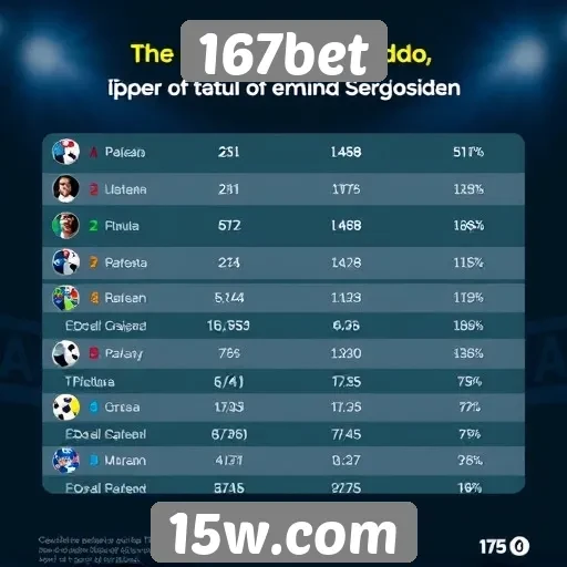 Estatísticas de usuários ativos no 167bet