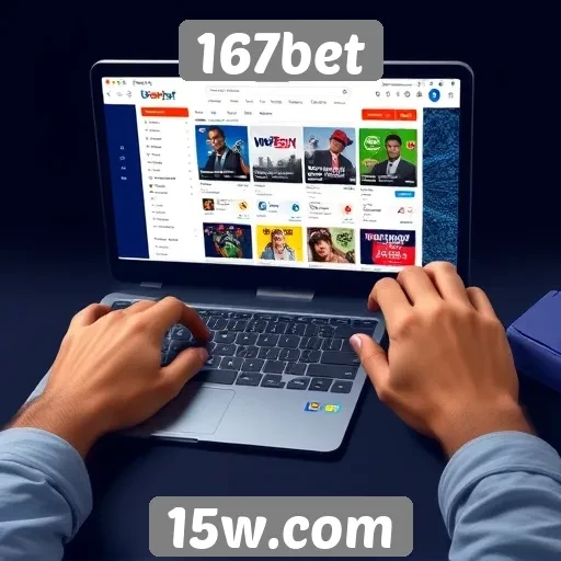 Avaliação da interface do usuário do 167bet